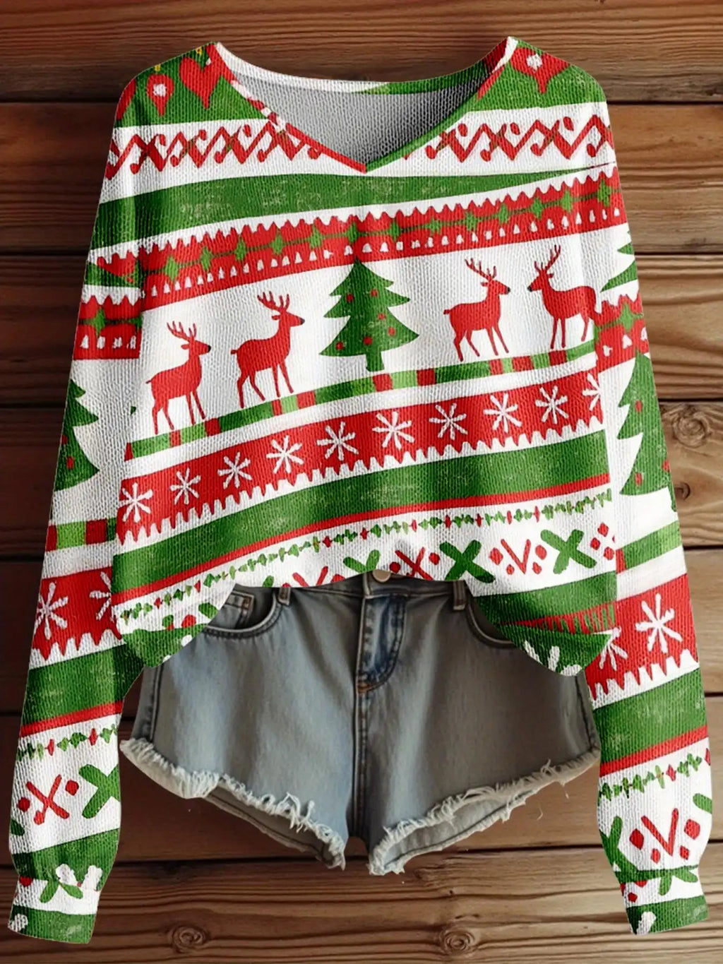 Dreamcore Women’s Oversized Knit Hoodie: French Street Vibe, 3D Retro Floral Print – Soft Loose Fit for Spring & Autumn, Like a Whisper of Childhood Dreams (Plus Size)